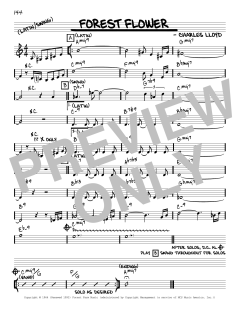 Forest Flower [Reharmonized version] von Charles Lloyd (Download) 