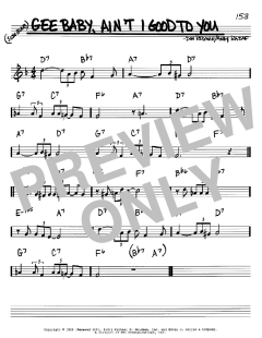 Gee Baby, Ain't I Good To You von Don Redman (Download) 