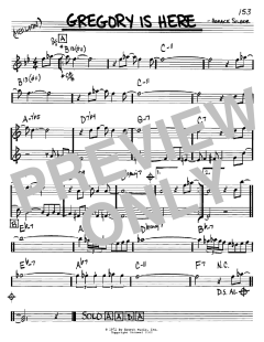 Gregory Is Here von Horace Silver (Download) 