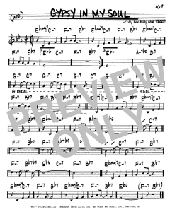 Gypsy In My Soul von Moe Jaffe (Download) 