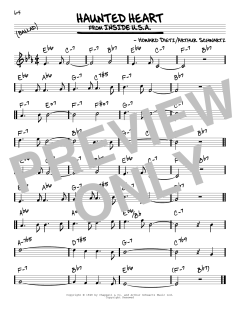 Haunted Heart von Howard Dietz (Download) 