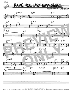 Have You Met Miss Jones? von Richard Rodgers (Download) 