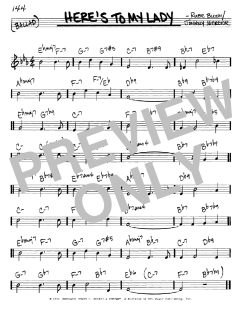 Here's To My Lady von Johnny Mercer (Download) 