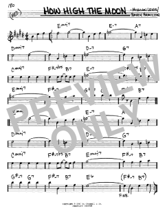 How High The Moon von Les Paul (Download) 