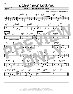 I Can't Get Started von Vernon Duke (Download) 