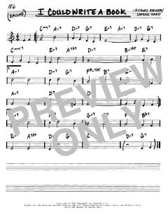 I Could Write A Book von Richard Rodgers (Download) 