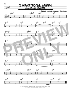 I Want To Be Happy von Irving Caesar (Download) 