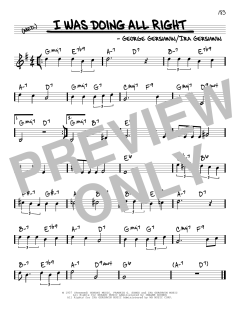 I Was Doing All Right von George Gershwin (Download) 