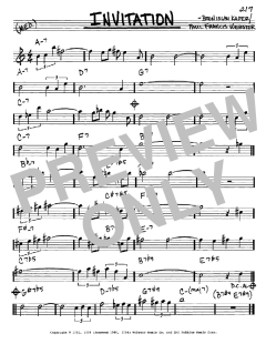 Invitation von Paul Francis Webster (Download) 