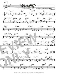 Like A Lover von Alan Bergman (Download) 