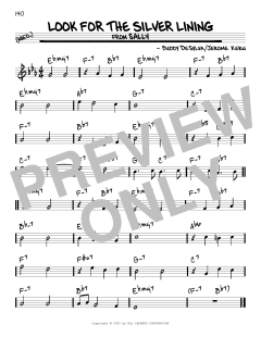 Look For The Silver Lining von Jerome Kern (Download) 