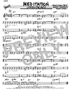 Meditation von Antonio Carlos Jobim (Download) 