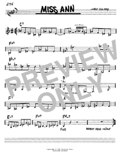 Miss Ann von Eric Dolphy (Download) 