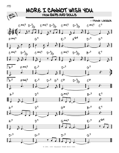 More I Cannot Wish You von Frank Loesser (Download) 
