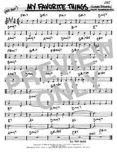 My Favorite Things von Richard Rodgers (Download) 