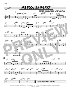 My Foolish Heart [Reharmonized version] von Victor Young (Download) 