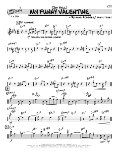 My Funny Valentine von Jim Hall (Download) 