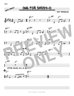 One For Daddy-O von Nathaniel Adderley (Download) 