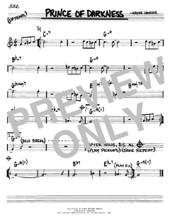 Prince Of Darkness von Wayne Shorter (Download) 