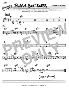 Pussy Cat Dues von Charles Mingus (Download) 