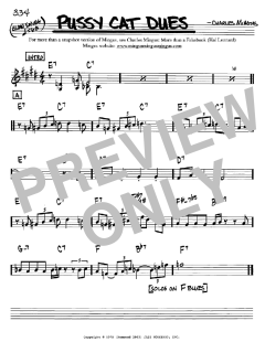 Pussy Cat Dues von Charles Mingus (Download) 