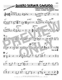 Quiero Dormir Cansado von Purificacion Casas Romero (Download) 