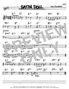 Satin Doll von Johnny Mercer (Download) 