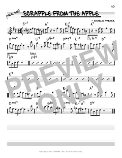 Scrapple From The Apple von Charlie Parker (Download) 