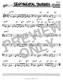 Sentimental Journey von Bud Green (Download) 