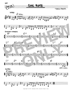 She Rote von Charlie Parker (Download) 