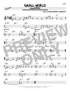 Small World von Jule Styne (Download) 