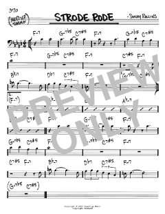 Strode Rode von Sonny Rollins (Download) 