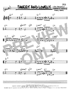 Sweet And Lovely von Gus Arnheim (Download) 