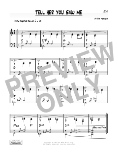 Tell Her You Saw Me von Pat Metheny (Download) 