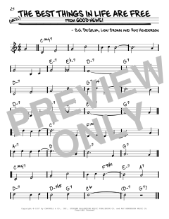 The Best Things In Life Are Free von Ray Henderson (Download) 