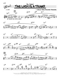 The Lady Is A Tramp von Al Cohn (Download) 