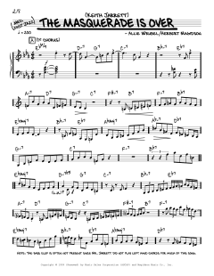 The Masquerade Is Over von Keith Jarrett (Download) 