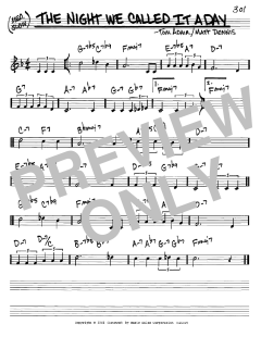 The Night We Called It A Day von Frank Sinatra (Download) 