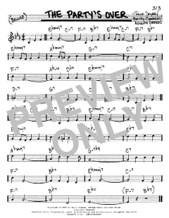 The Party's Over von Betty Comden (Download) 