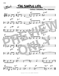 The Simple Life von Ira Gershwin (Download) 