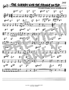The Surrey With The Fringe On Top von Richard Rodgers (Download) 