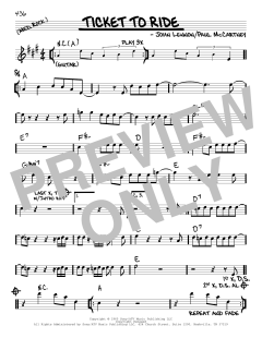 Ticket To Ride von The Beatles (Download) 