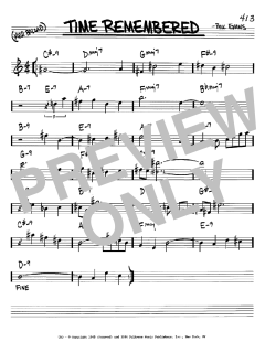 Time Remembered von Bill Evans (Download) 