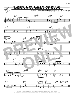 Under A Blanket Of Blue von Al J. Neiburg (Download) 