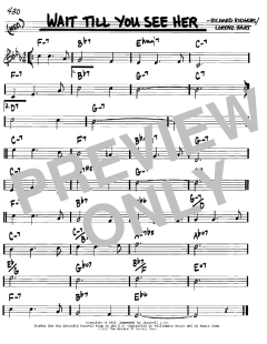 Wait Till You See Her von Richard Rodgers (Download) 