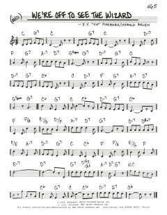 We're Off To See The Wizard von Harold Arlen (Download) 