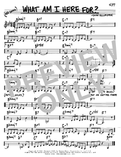 What Am I Here For? von Duke Ellington (Download) 
