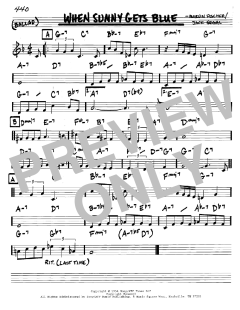 When Sunny Gets Blue von Jack Segal (Download) 