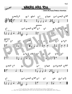 Where Are You von Frank Sinatra (Download) 