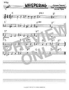 Whispering von Richard Coburn (Download) 